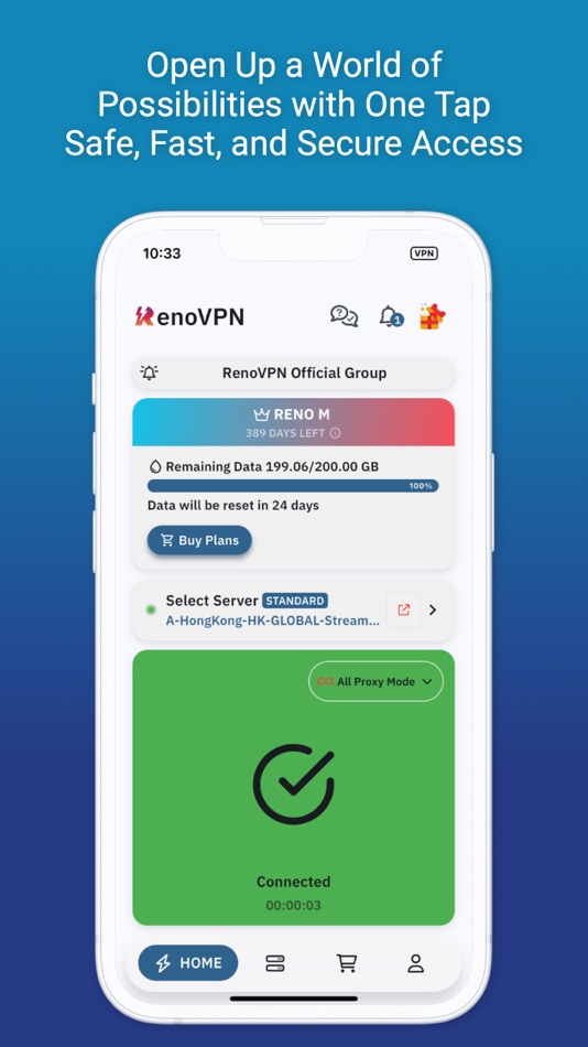 #5. RenoVPN (macOS) 由: Reno Launch Technology Limited