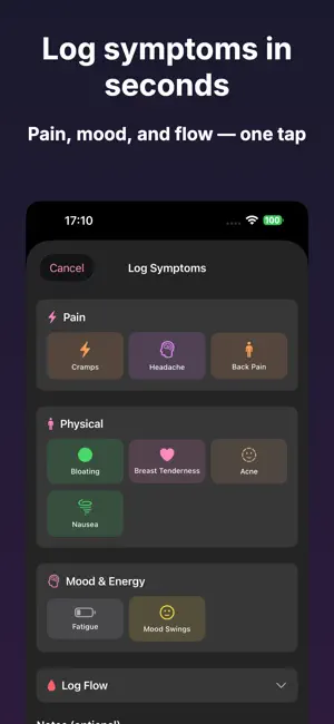 Cycle - Period Tracker screenshot 3