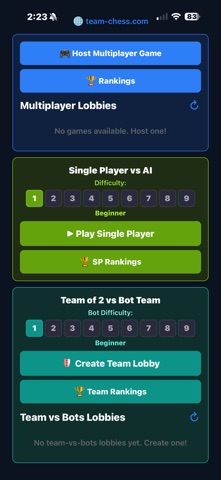 Team Chess Screenshot 1 of 4