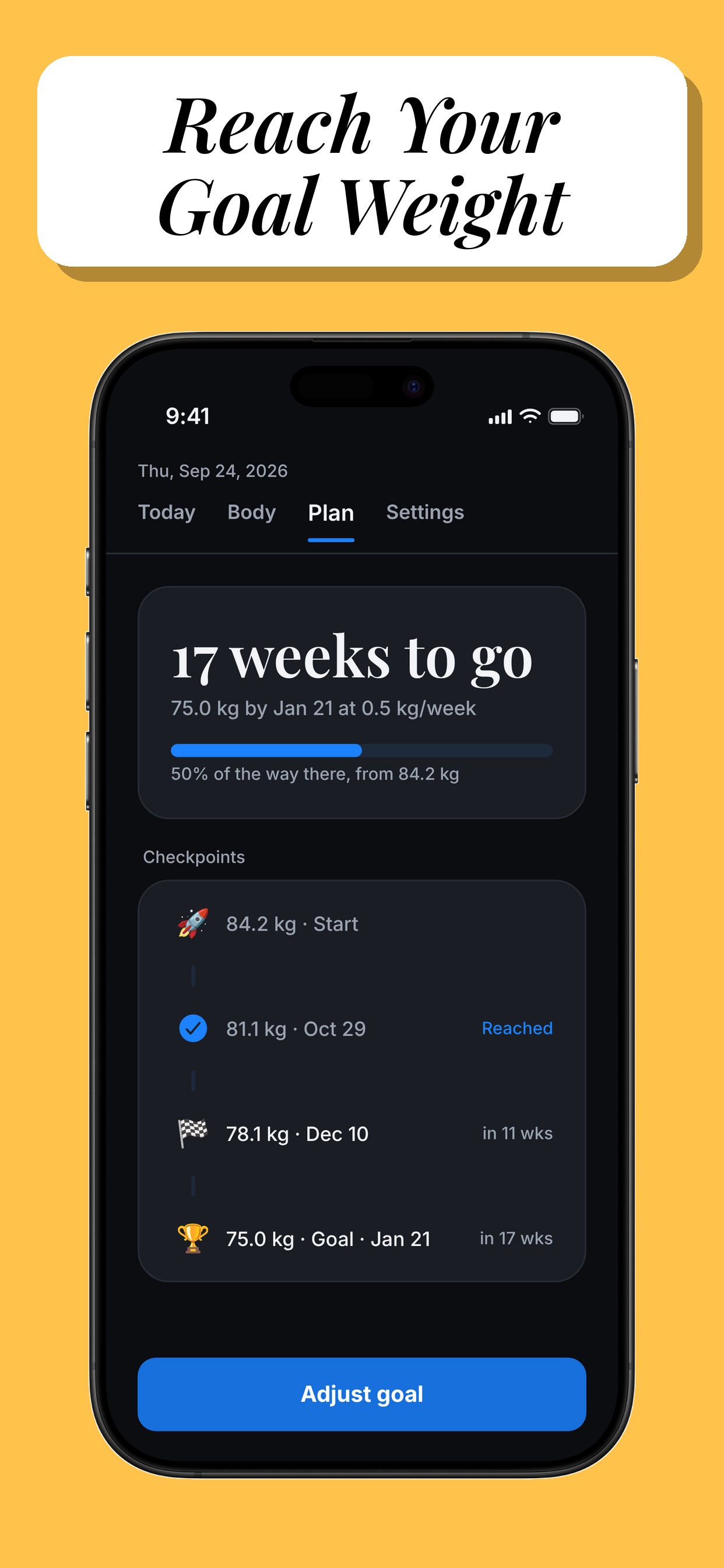 Screenshot 5 of Weight Loss Tracker & BMI