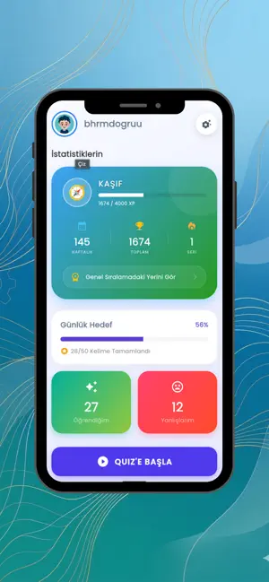 Almanca Kelimeler Testi screenshot 1