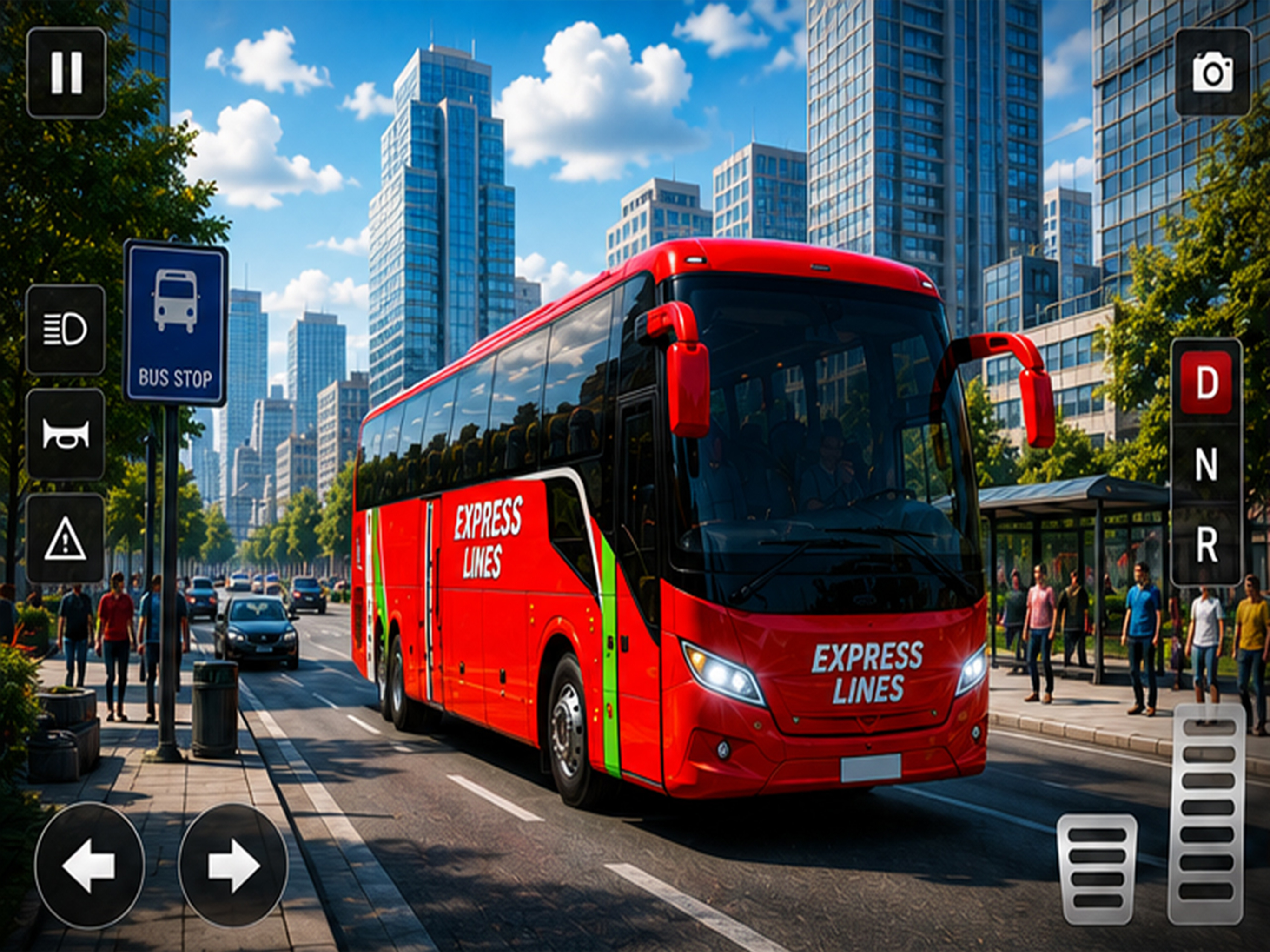 Coach Bus Simulator Games 3d screenshot 7