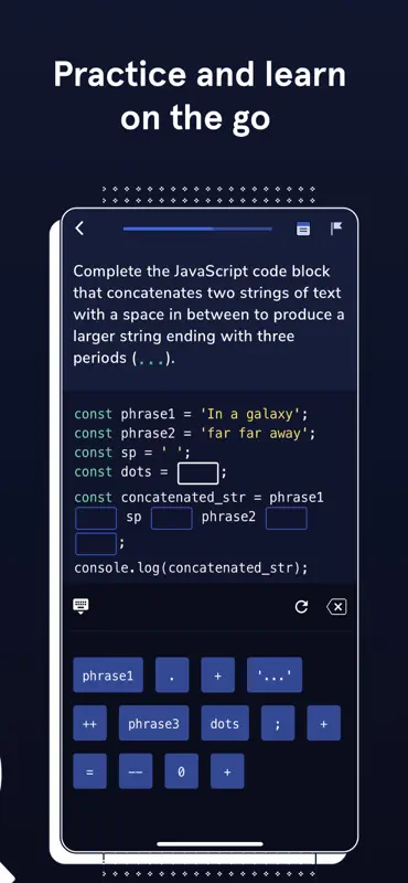 Codecademy Go screenshot 4 of 5