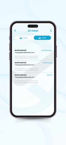 Tempgmail iPhone screenshot