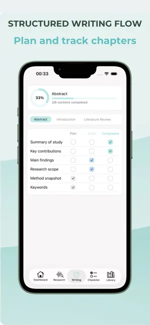 Thesis Planner screenshot 3