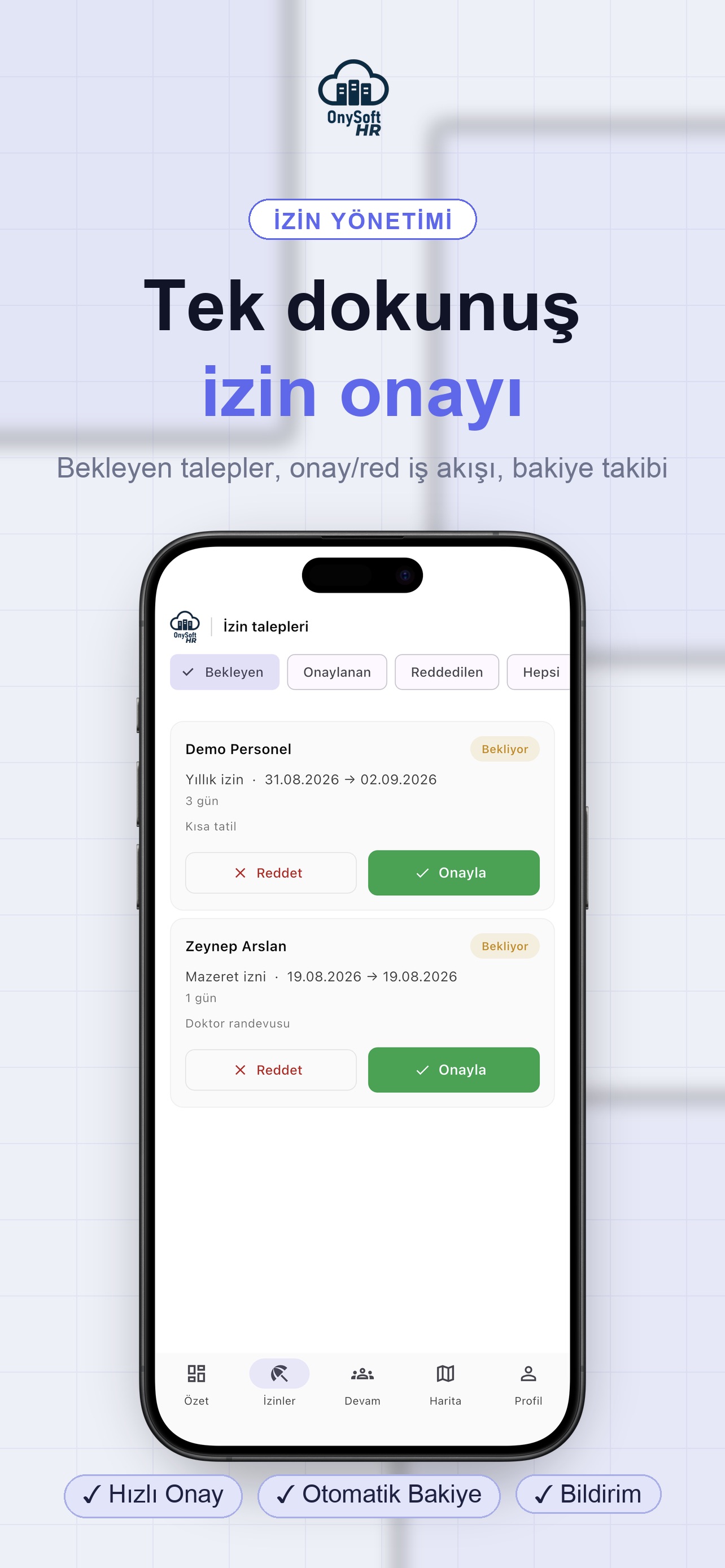 Screenshot 4 of OnySoft HR — Bordro & Puantaj