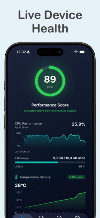 Benchmark Pro: Device Test Screenshot 1 of 7