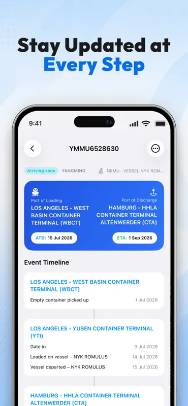 Container Tracker • screenshot 5 of 5