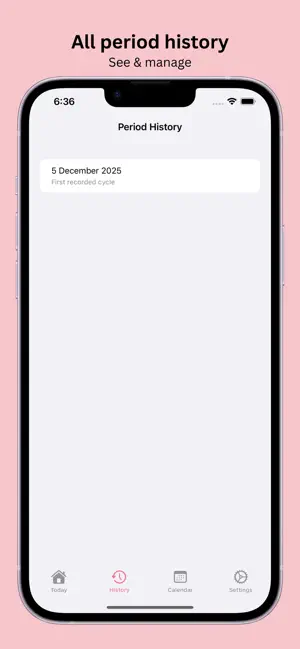 Perioda screenshot 3