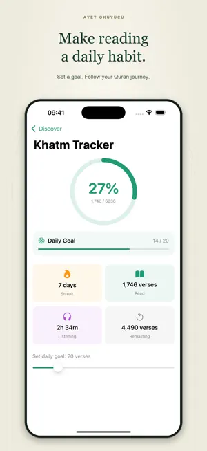 AyetOkuyucu: Quran in English screenshot 2