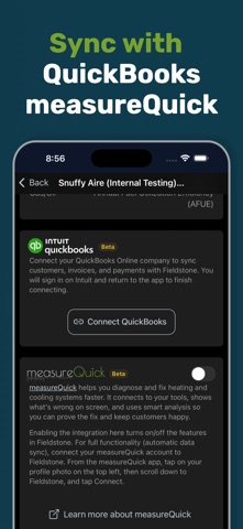 Fieldstone HVAC iPhone screenshot