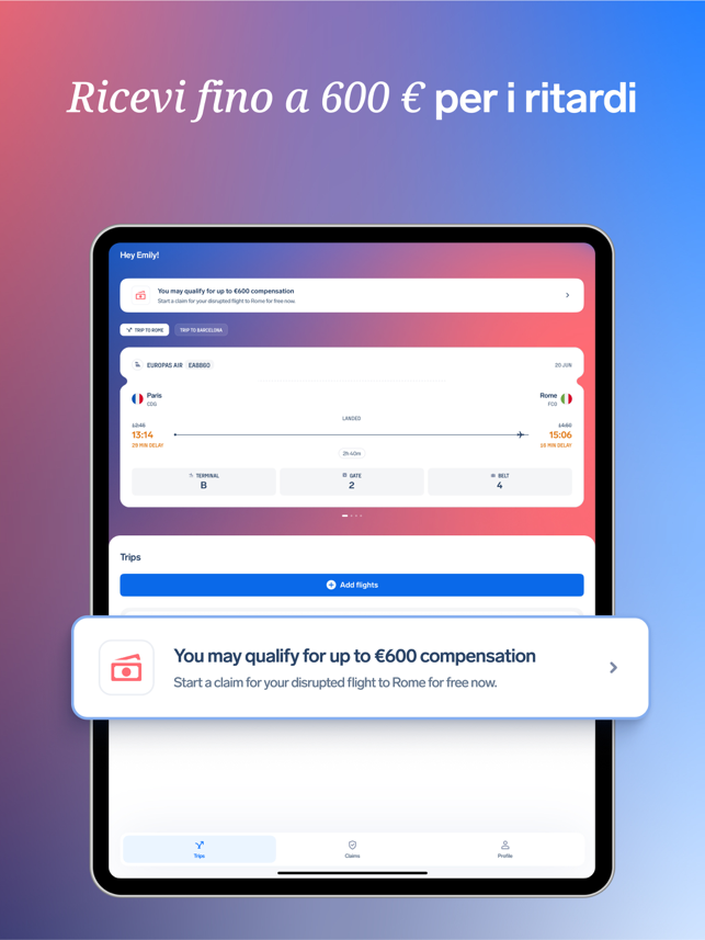 AirHelp・Tracking Voli Screenshot