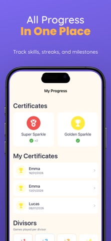 Sparkle: Learn Division screenshot