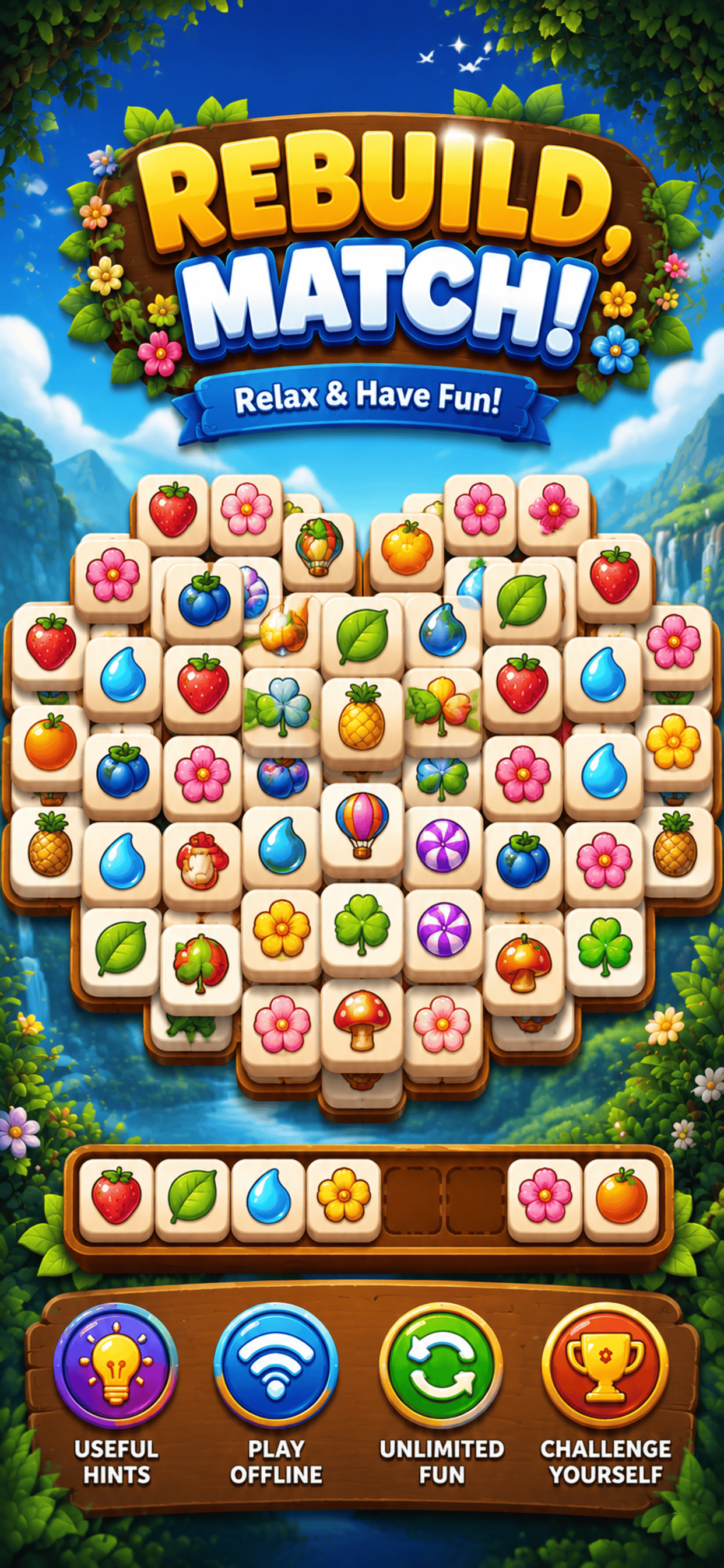 Tri Match: Tile Puzzle screenshot 2