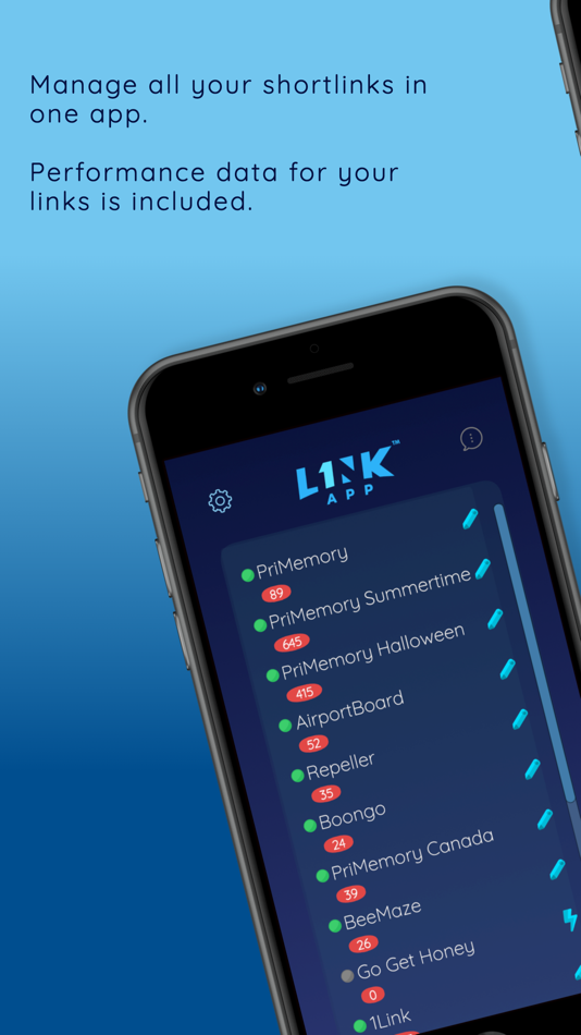 #2. 1Link™ Shortener Link App (iOS) Podle: TAPQUAD, INC