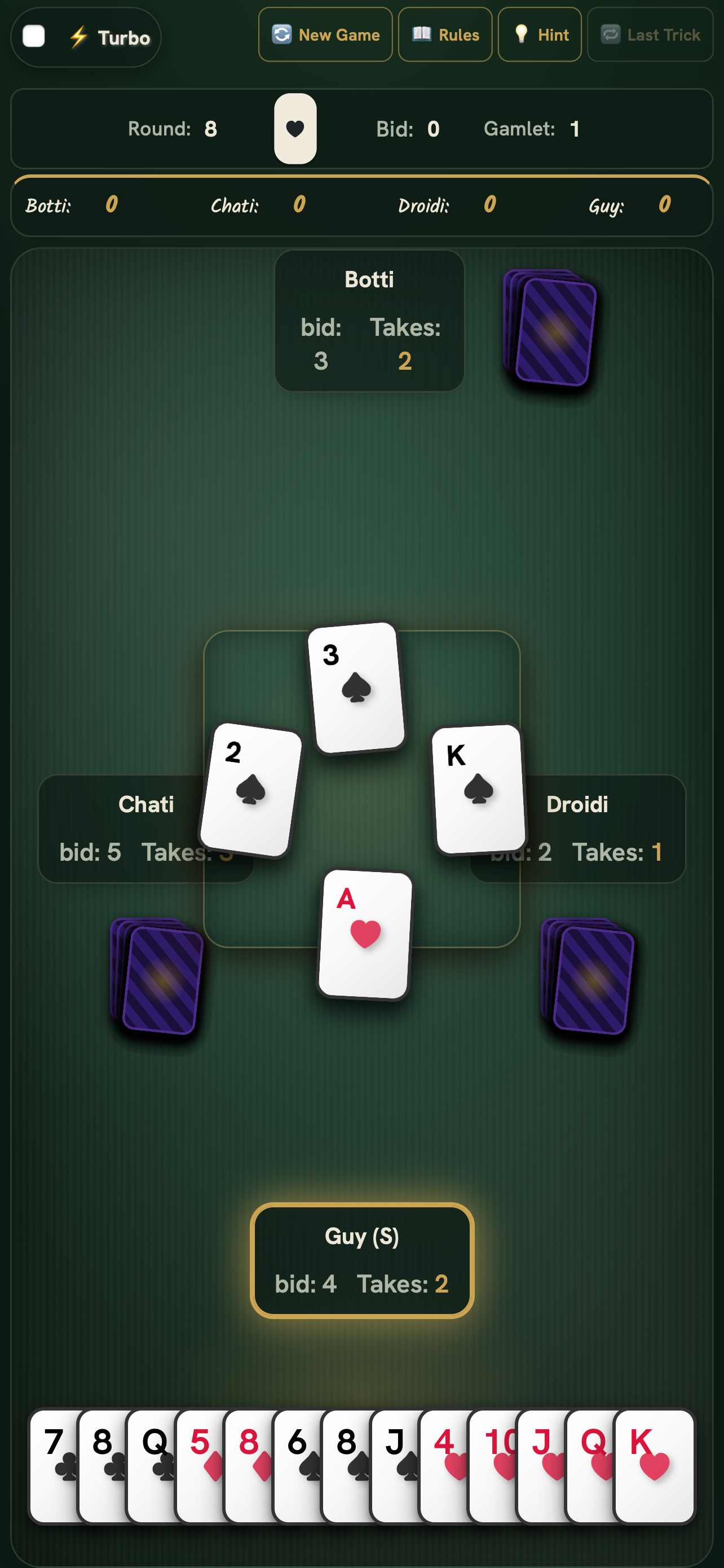 The Whist Card Game screenshot 2