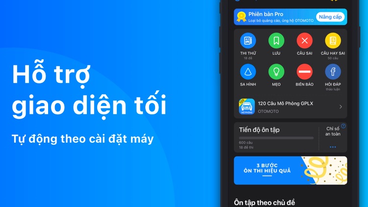 600 Câu Lý Thuyết GPLX OTOMOTO