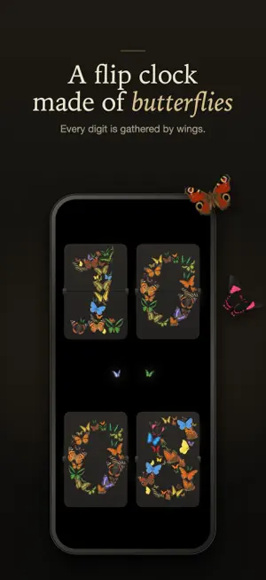 Nature Flip Clock - Horae screenshot 1