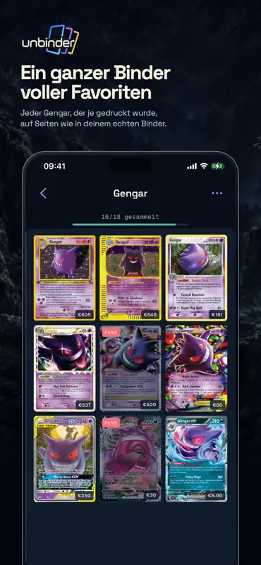 Unbinder: TCG Collector App screenshot 3 of 8