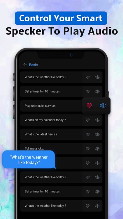 Voice Command for alexa