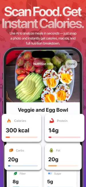 LensNutri : AI Calorie Counter screenshot 2