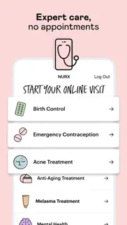 nurx: birth control delivered iphone screenshot 3