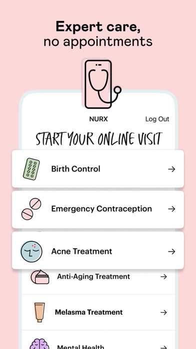 Nurx: Birth Control Delivered Screenshot