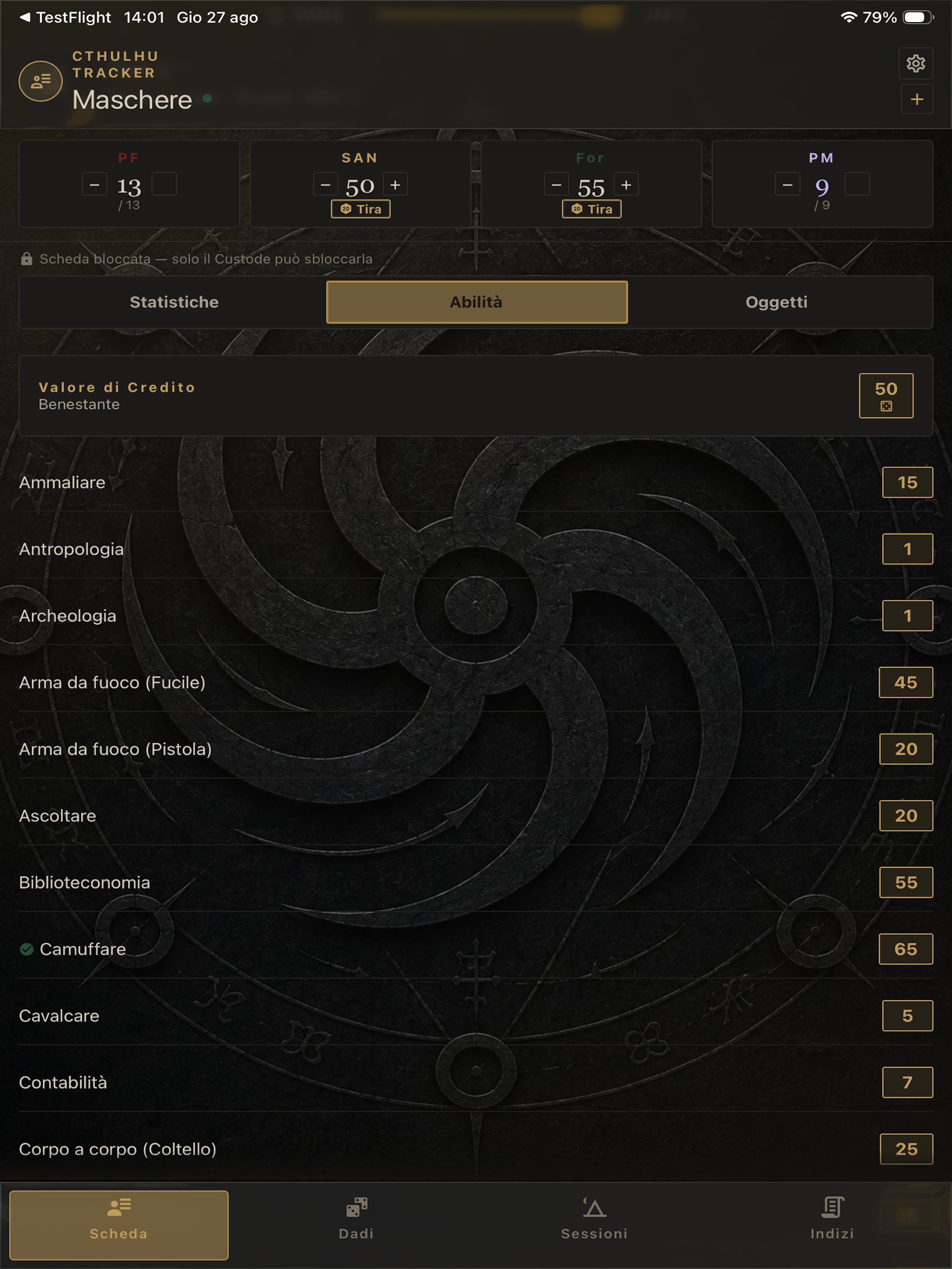 Cthulhu Tracker screenshot 16