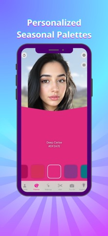 My Color Analysis AI iPhone screenshot