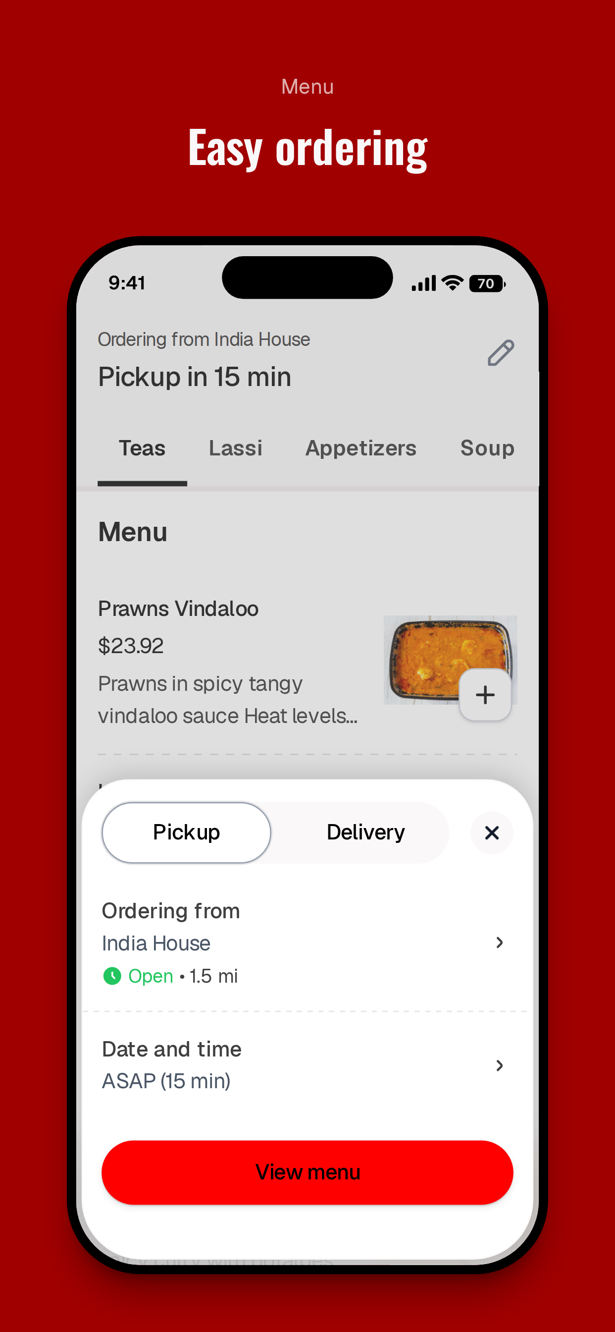 India House To Go screenshot 3
