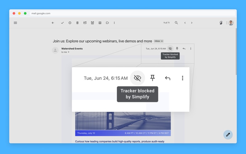 App screenshot