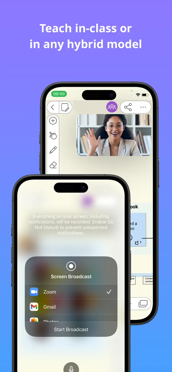 Whiteboard Explain Everything iPhone App Screenshot 3 – Bildung