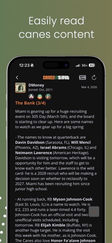 CanesInSight Screenshot 3 of 8