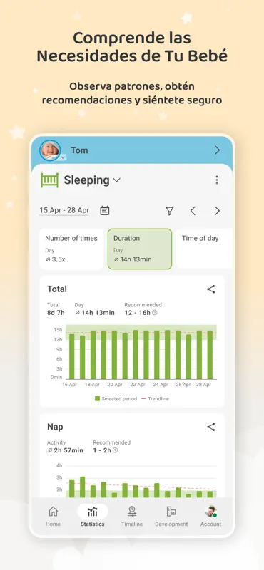 Baby Daybook - amamantamiento screenshot 6 of 8