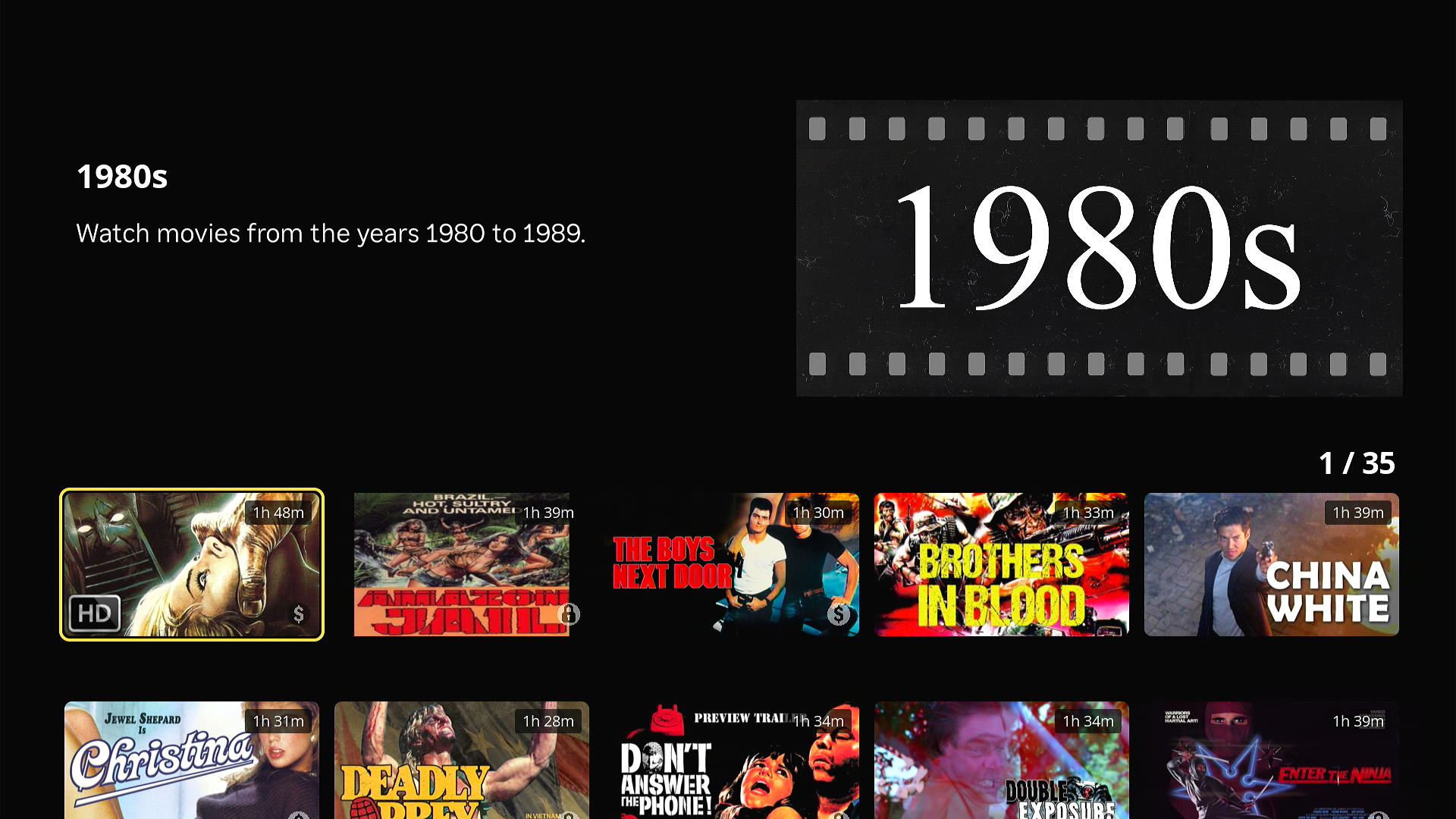 Thriller Movie Channel screenshot 22