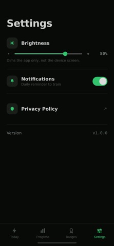 Daily Fit Line App Store preview screenshot 4