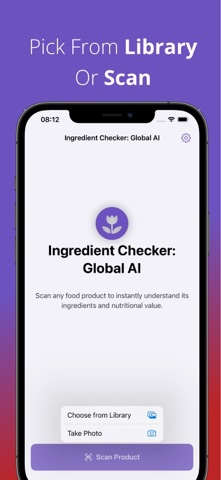 Ingredient Checker: AI Scanner screenshot