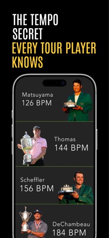 Golf BPM Swing Tempo Music screenshot