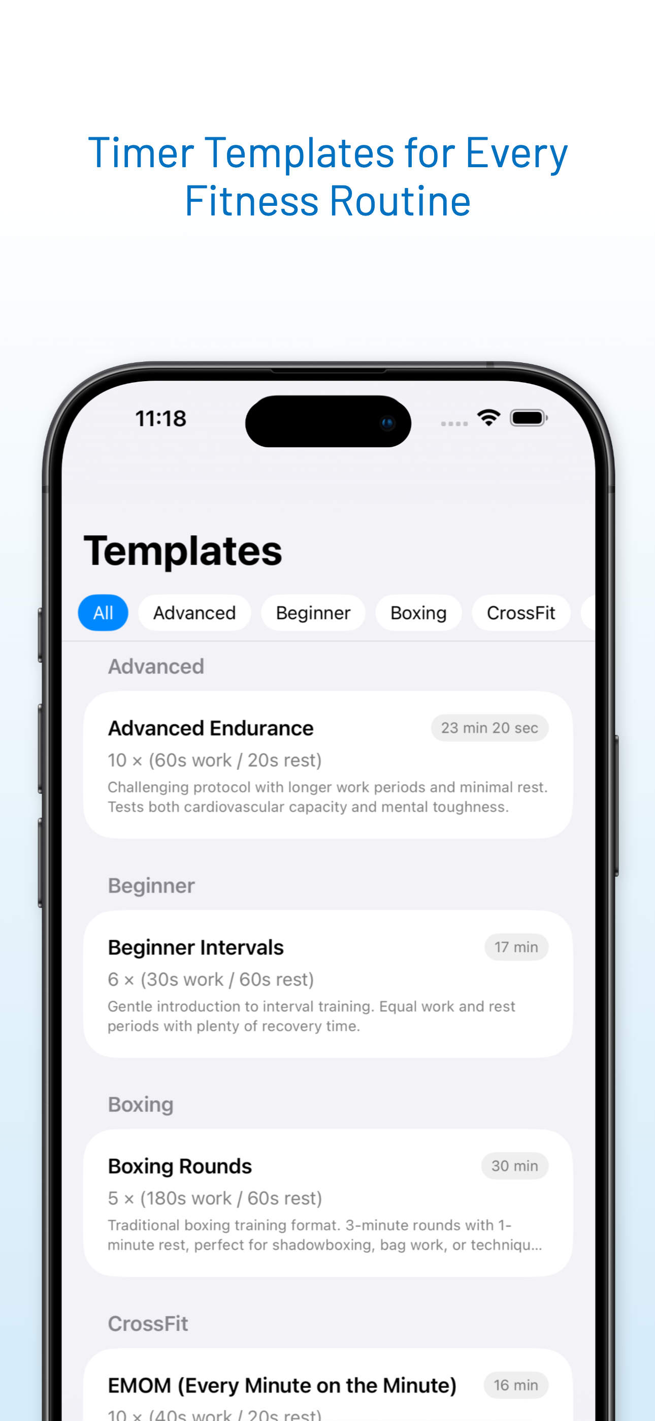 Interval Timer for Fitness screenshot 4
