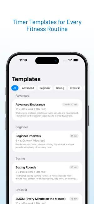 Interval Timer for Fitness screenshot 4
