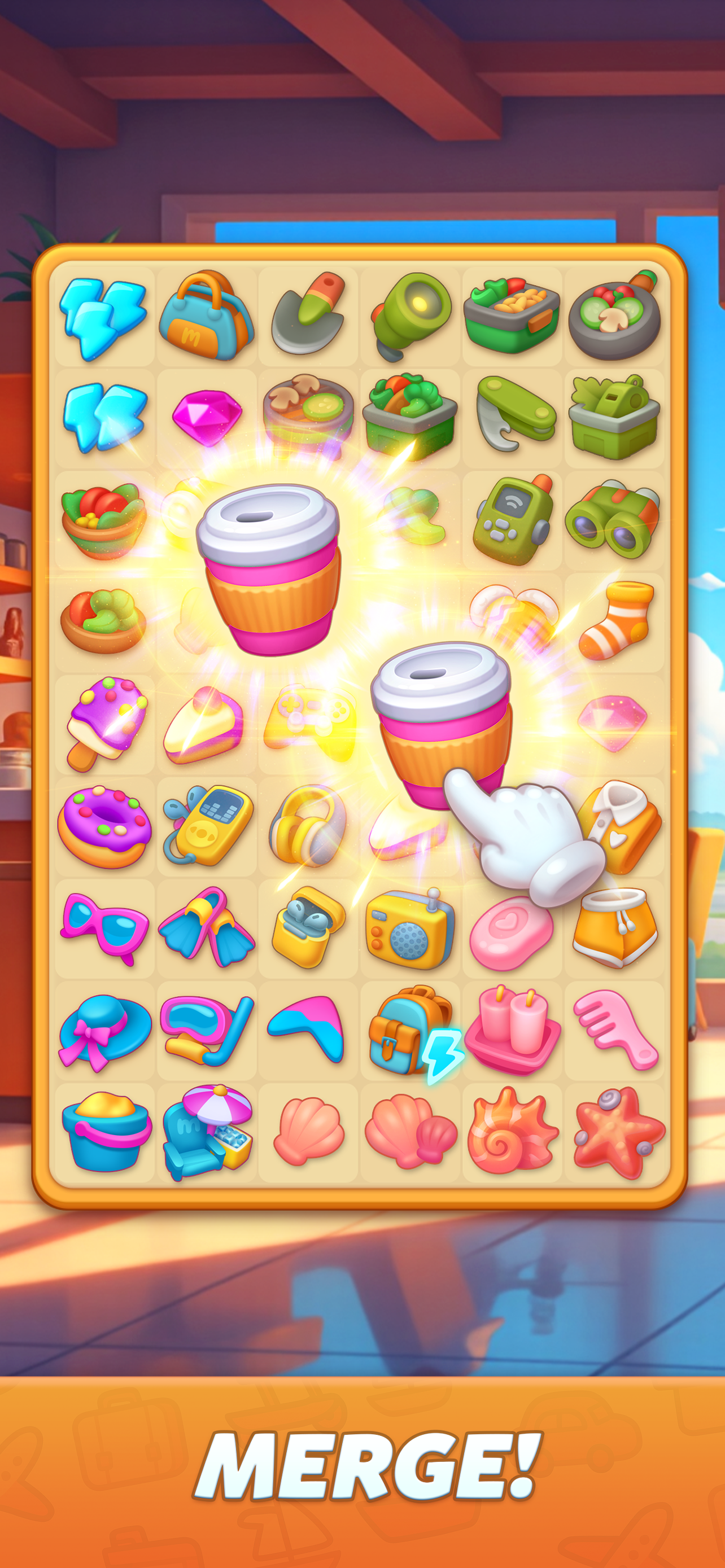 World Tour Merge: Merging Game