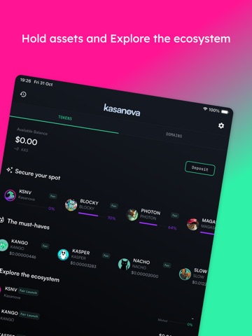 Kasanova Wallet Screenshot 2