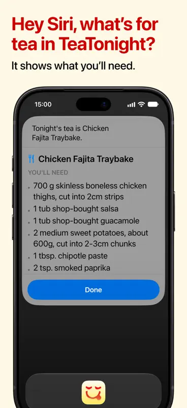 TeaTonight: Dinner Planner screenshot 10 of 10