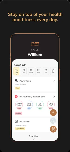 IT83 Fitness screenshot 4