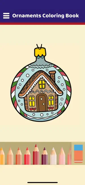 Ornaments Coloring Book screenshot 3