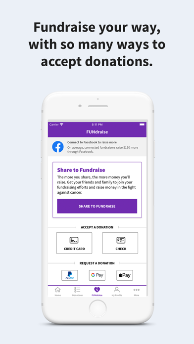 ACS FUNdraising Screenshot