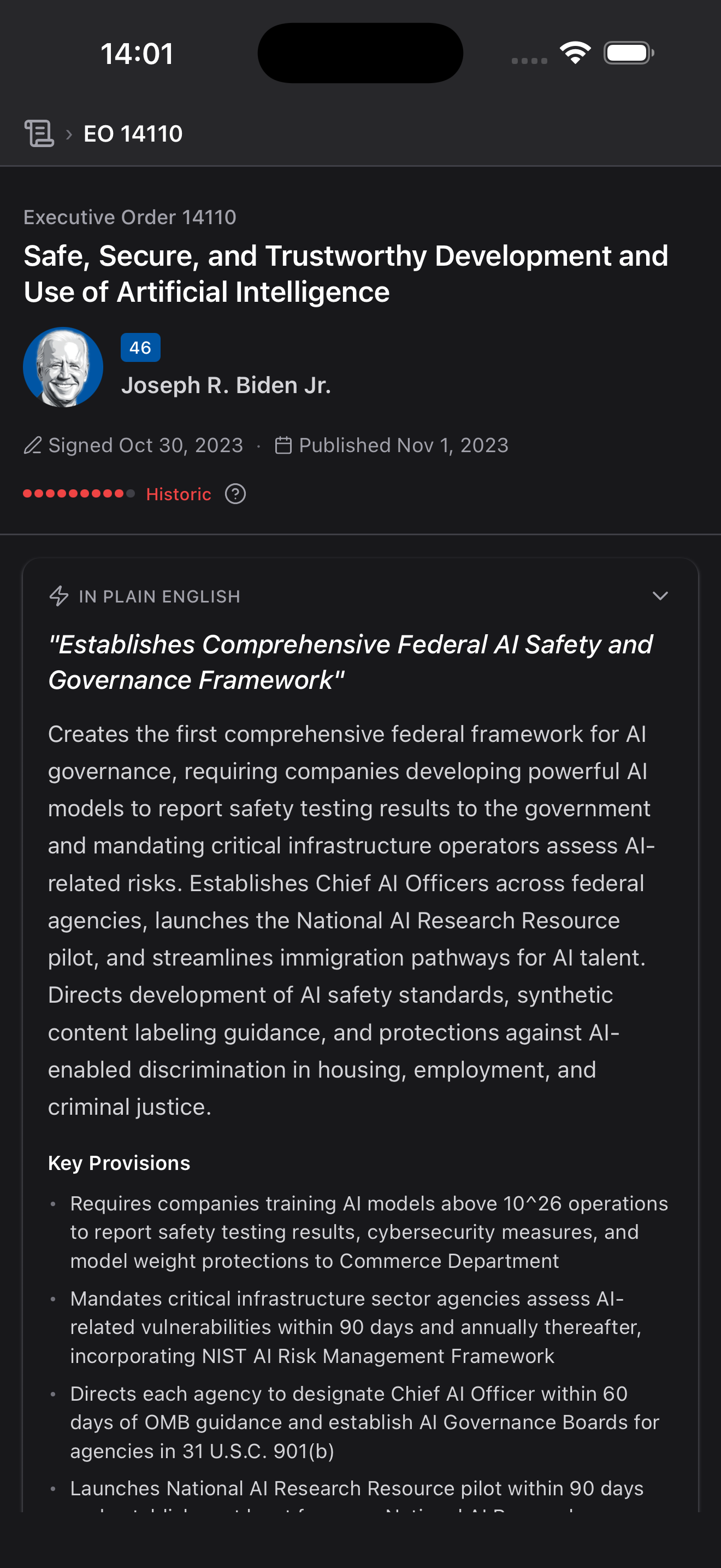 Oval Brief screenshot 5