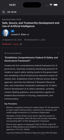 Oval Brief screenshot