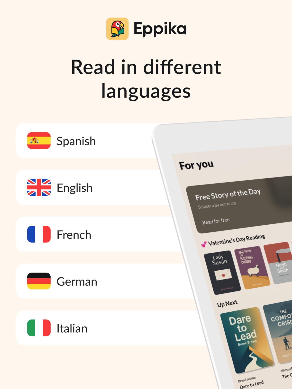 Eppika: Read & Learn Languages ipad screenshot 3