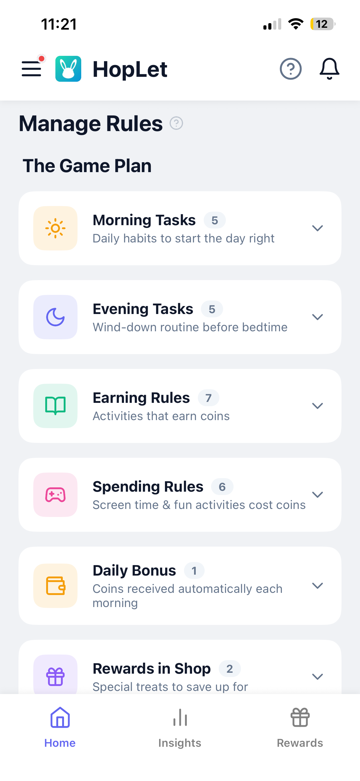 HopLet: Family Behavior System screenshot 6